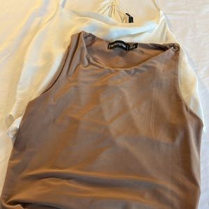 1 zara body suit 1 tank top